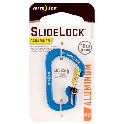 Slide Lock Carabiner 6 Durable Outdoor Tool for Climbing Camping and Hiking