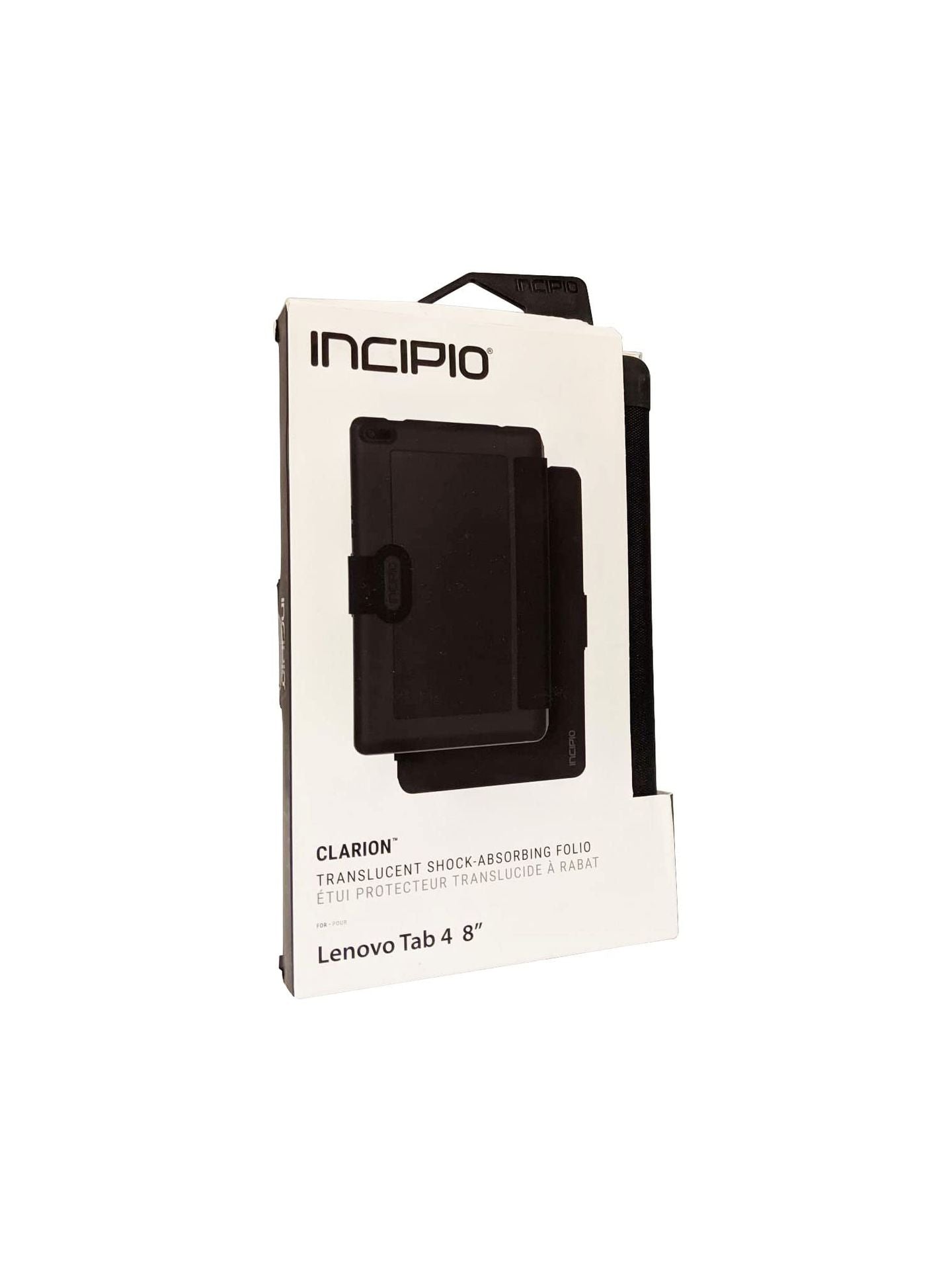 Incipio Clarion Case Lenovo Tab 4 8-Inch Black Tablet Cover Stand
