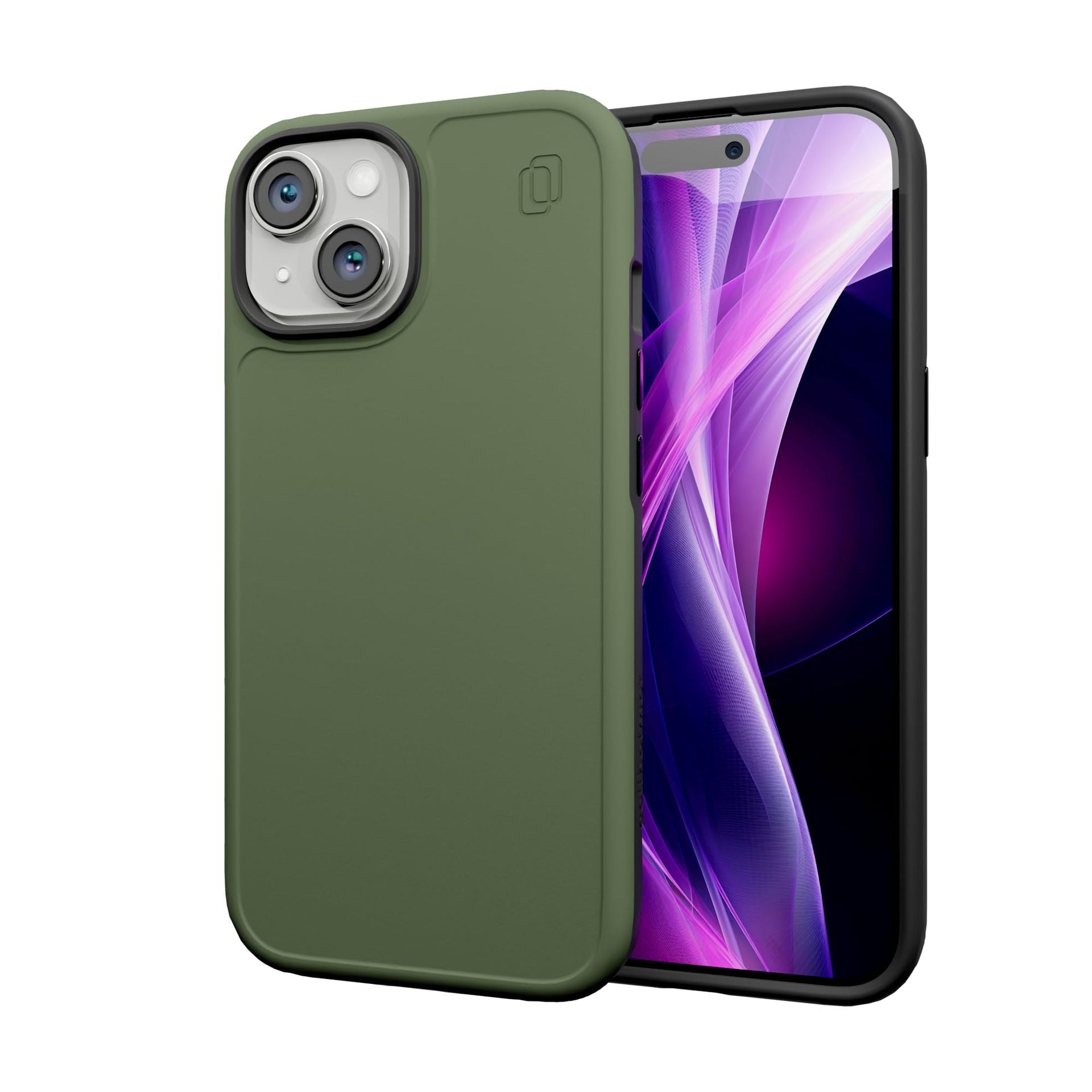 Cellhelmet Fortitude Case Olive Green iPhone 15 MagSafe Drop Dual Layer Rare