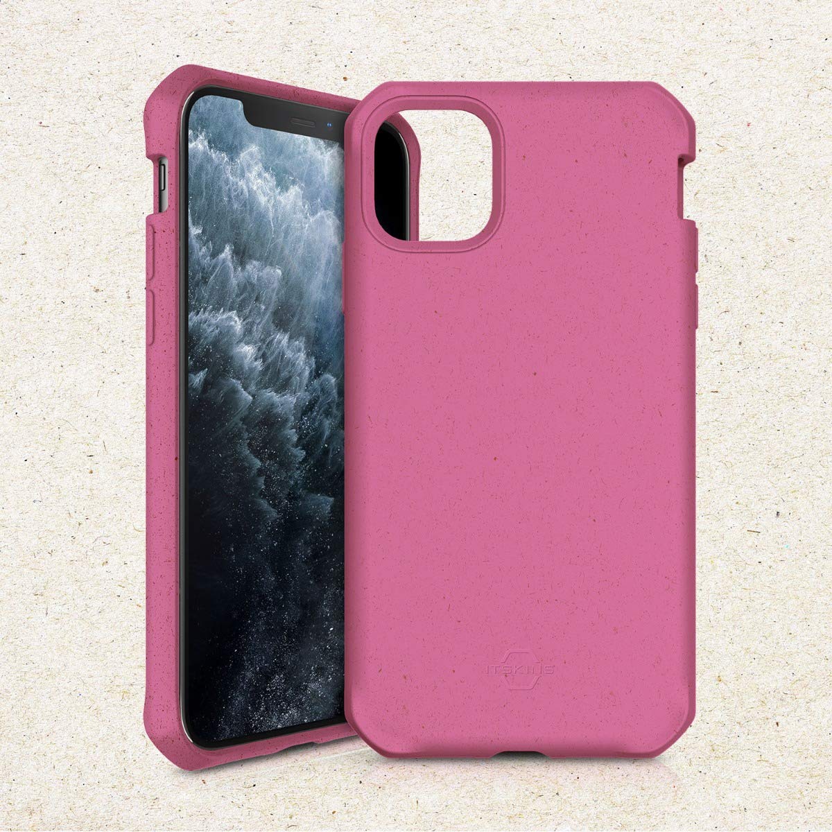 Itskins Feroniabio Terra Case Iphone 11 Pro Pink Eco Bioplastic