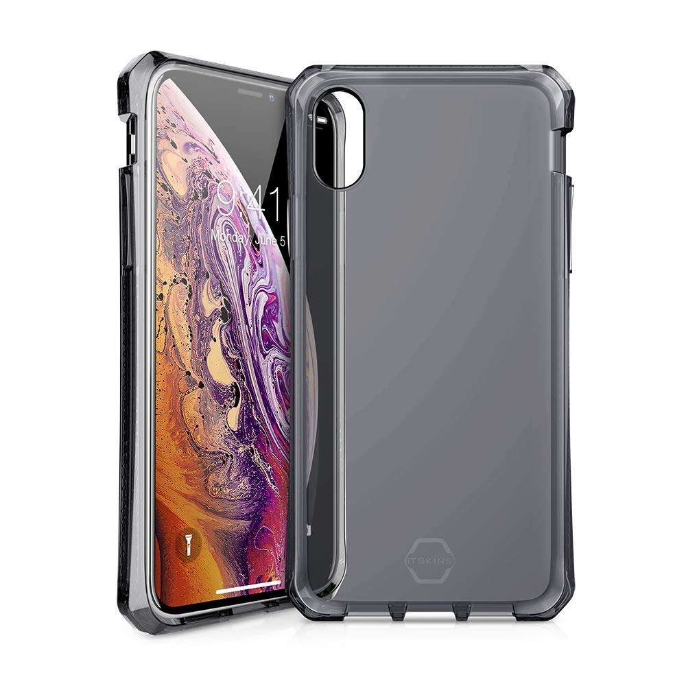 Itskins Spectrum Clear Case For iPhone XS X Black