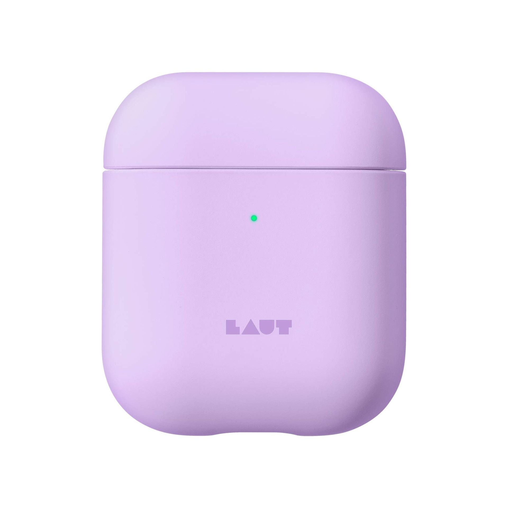 Laut Huex Pastels Violet Case For AirPods 1 And 2 Silky Rubber Finish