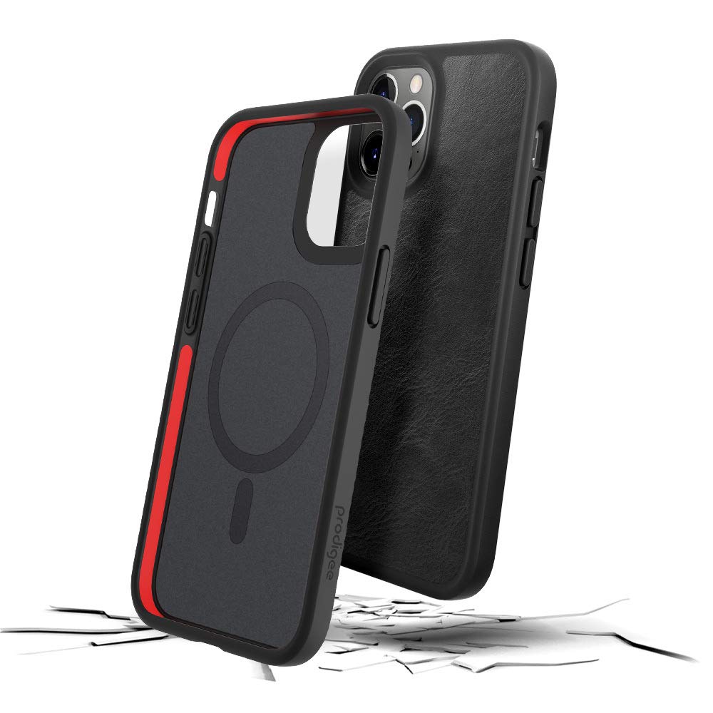 Prodigee Magneteek Jet Black IPhone 12 Pro Max Case 6.7 Inch Magnetic