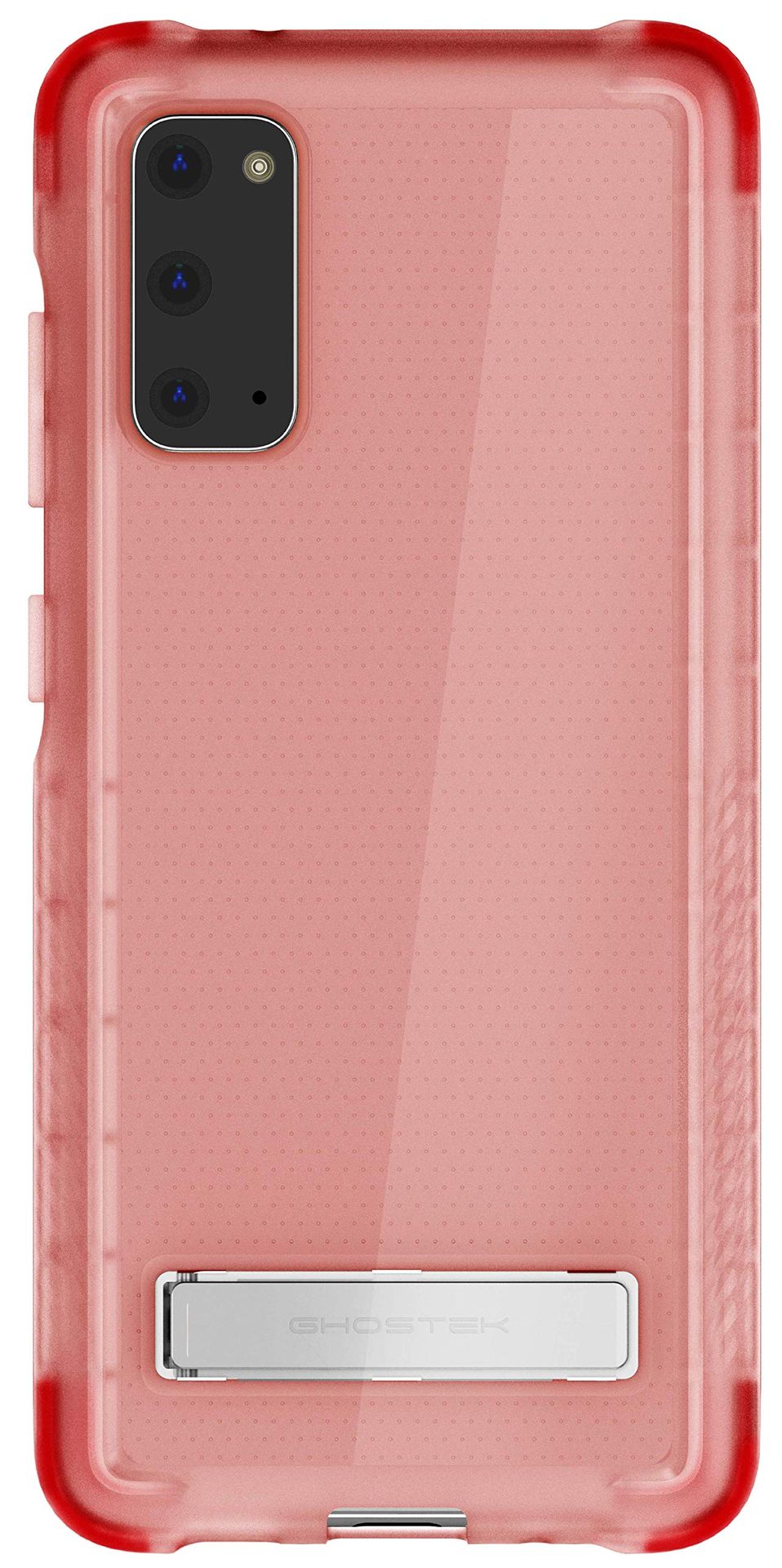 Ghostek Covert Galaxy S20 Case Pink Built In Stand Slim Clear