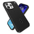 Speck Iphone 15 Pro Max Case - Clicklock No-Slip Interlock, Built For Magsafe, Drop Protection - Scratch Resistant, Soft Touch, 6.7 Inch Phone Case - Presidio2 Pro Black/Slate Grey/White