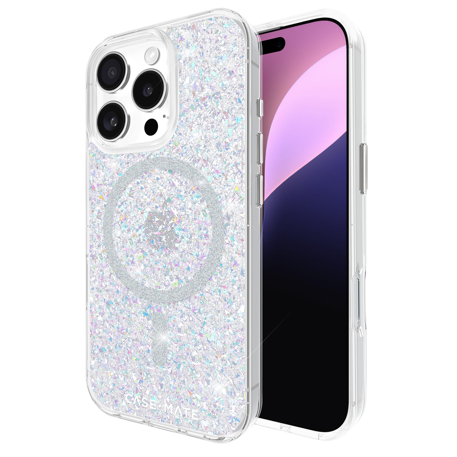 Case Mate Iphone 16 Pro Case MagSafe Twinkle Disco Sparkly