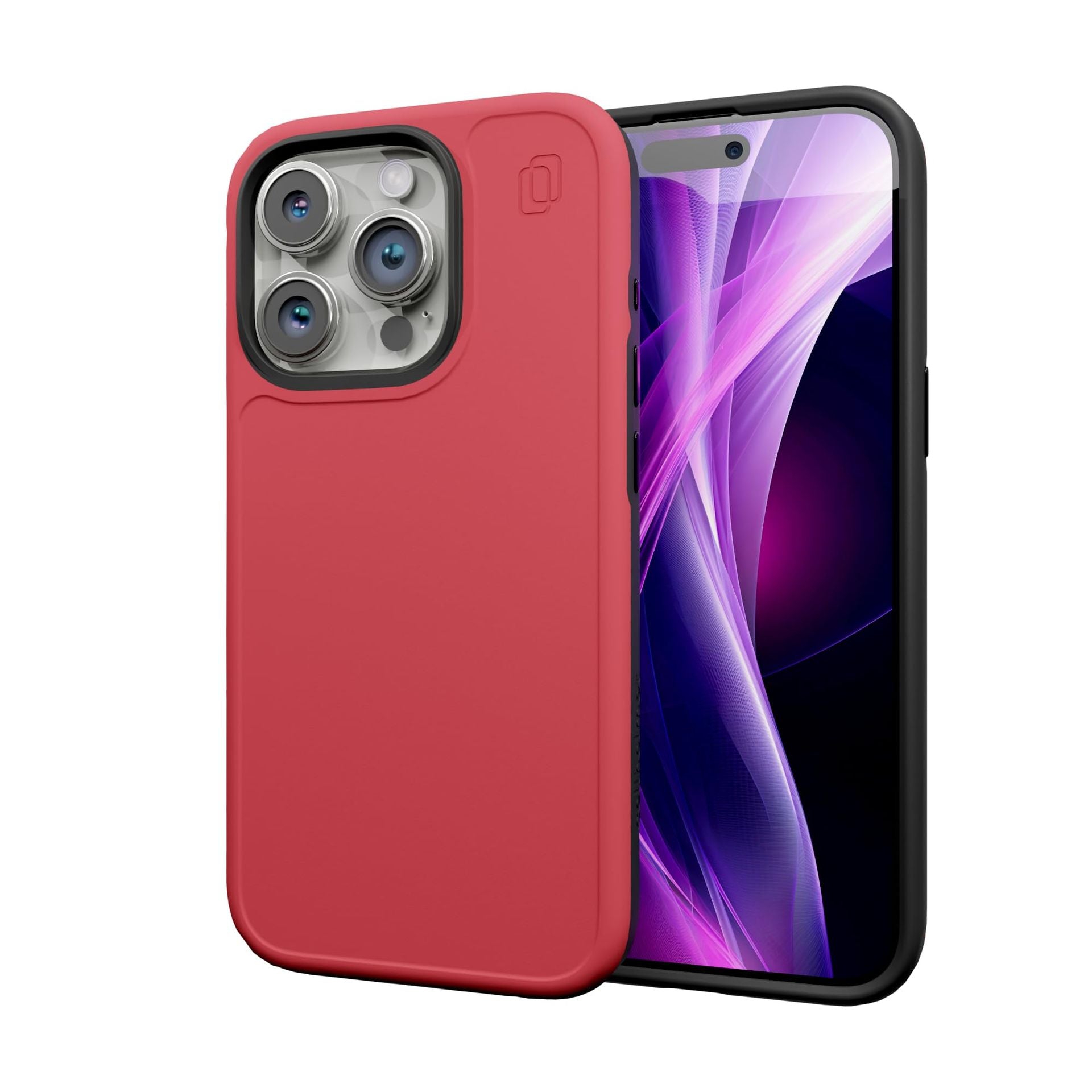 Cellhelmet Fortitude Case IPhone 15 Pro Scarlett Red MagSafe Dual-Layer 13ft Drop