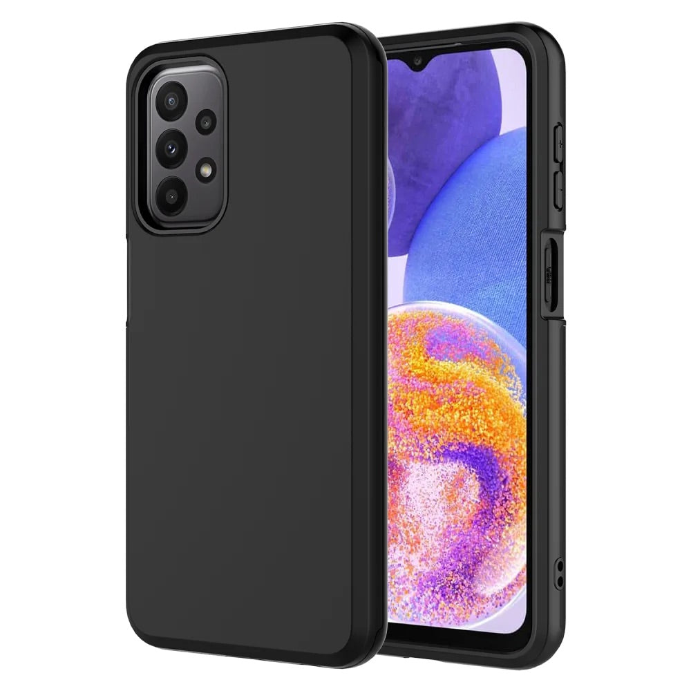 Ampd Classic Slim Dual Layer Case For Samsung Galaxy A23 A23 5G Black