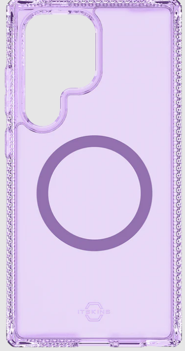 Itskins Hybrid R Vapor MagSafe Case For Samsung Galaxy S24 Ultra Purple Rare