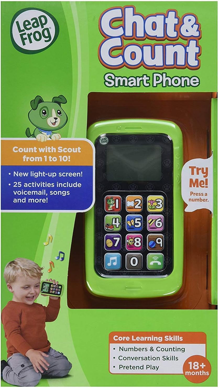 Leap Frog Chat and Count Smart Phone Interactive Learning Device for Kids