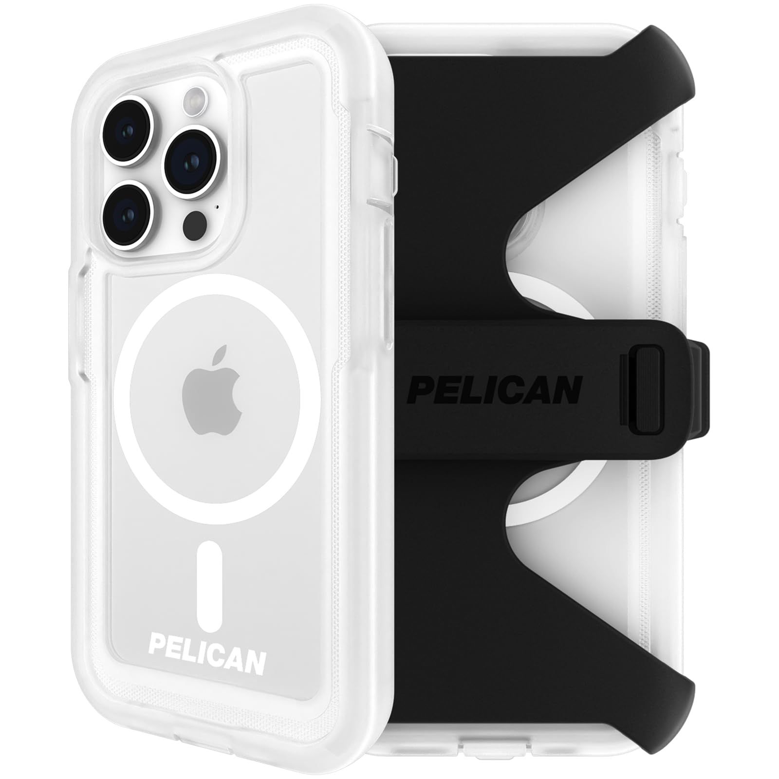 Pelican Voyager iPhone 15 Pro Clear MagSafe Case 6.1 Inch