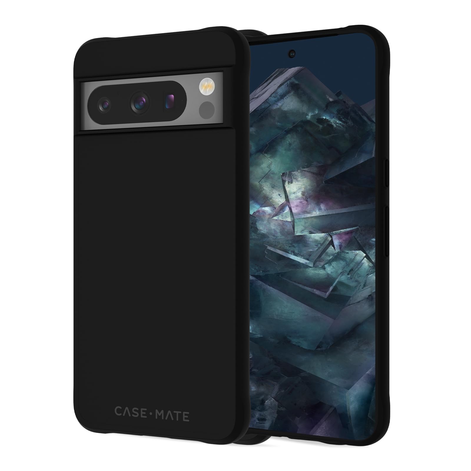 Case-Mate Pixel 8 Pro Rugged 12ft Drop Case Slim Fit Black 6.7in