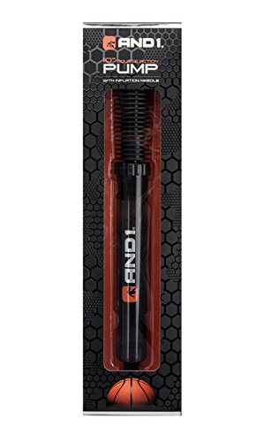 And1 10 Inch Hand Pump With Needle For Basketball Soccer Yoga Ball Football Fitness Universal