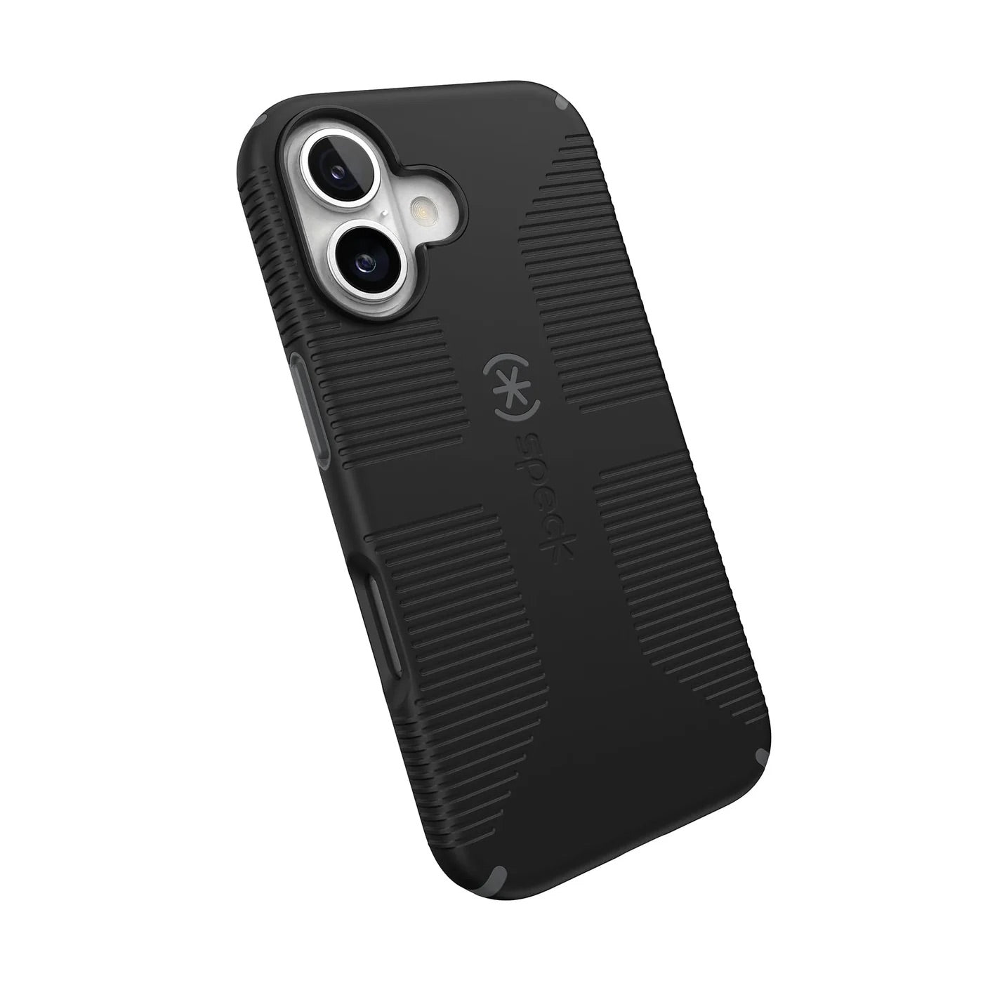 Speck CandyShell Grip MagSafe Case For iPhone 16 Black Grey