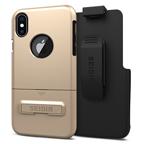 Seidio Gold Cell Phone Case For iPhone X Premium Protective Cover