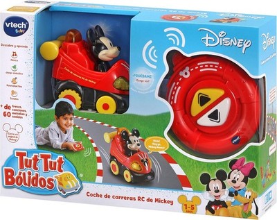 VTech Mickey RC Race Car Toy For Kids 6x4x3 Inch Rare
