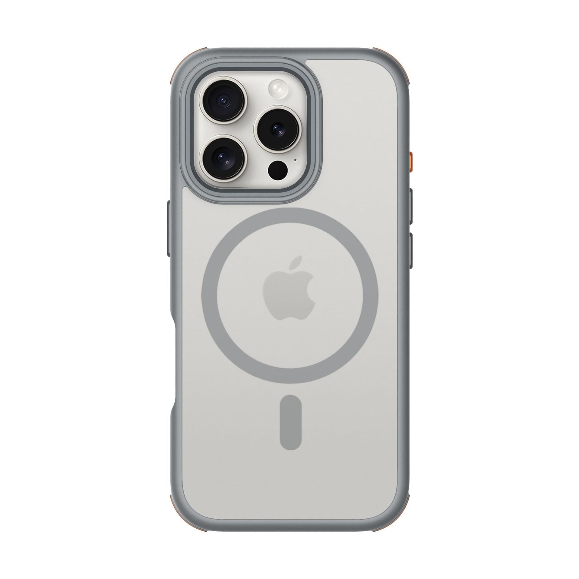 Prodigee iPhone 16 Formula Drop Tested Transparent Case Grey ProMax 6.9