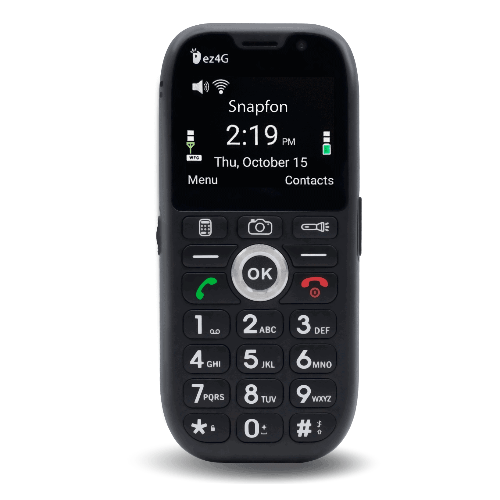 Snap4 Phone Snapfon EZ 4G Black New Sealed Tested for TMobile