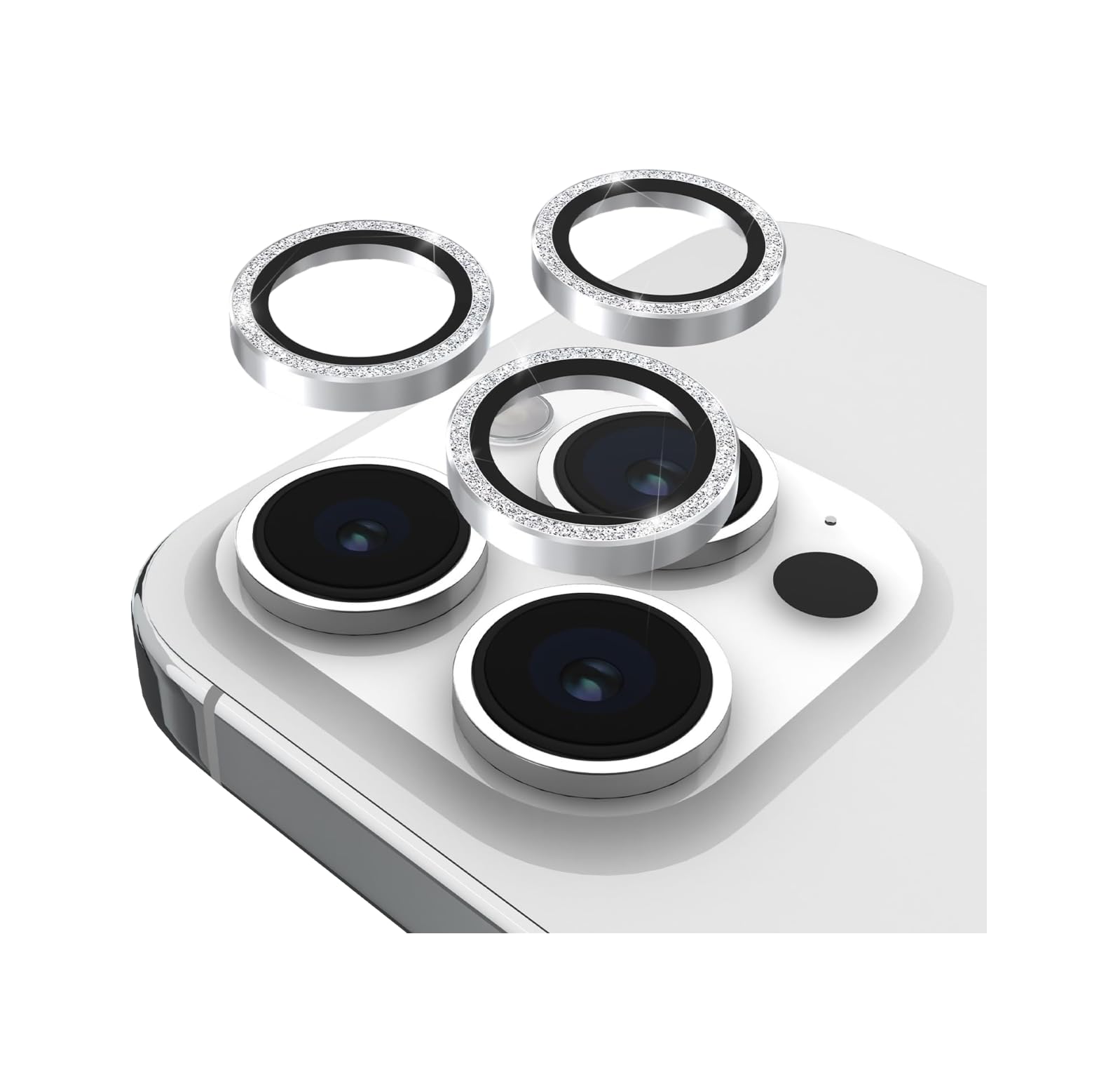 Case Mate Twinkle Rings Camera Lens Protector For iPhone 15 Pro Max And 15 Pro