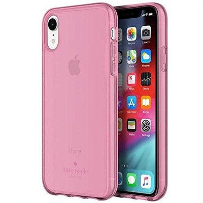 Kate Spade Playful And Strong Pink Clear Flexible Case For iPhone 6.5
