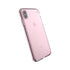 Speck Presidio Clear Glitter Case For iPhone XS Max Bella Pink Gold Glitter