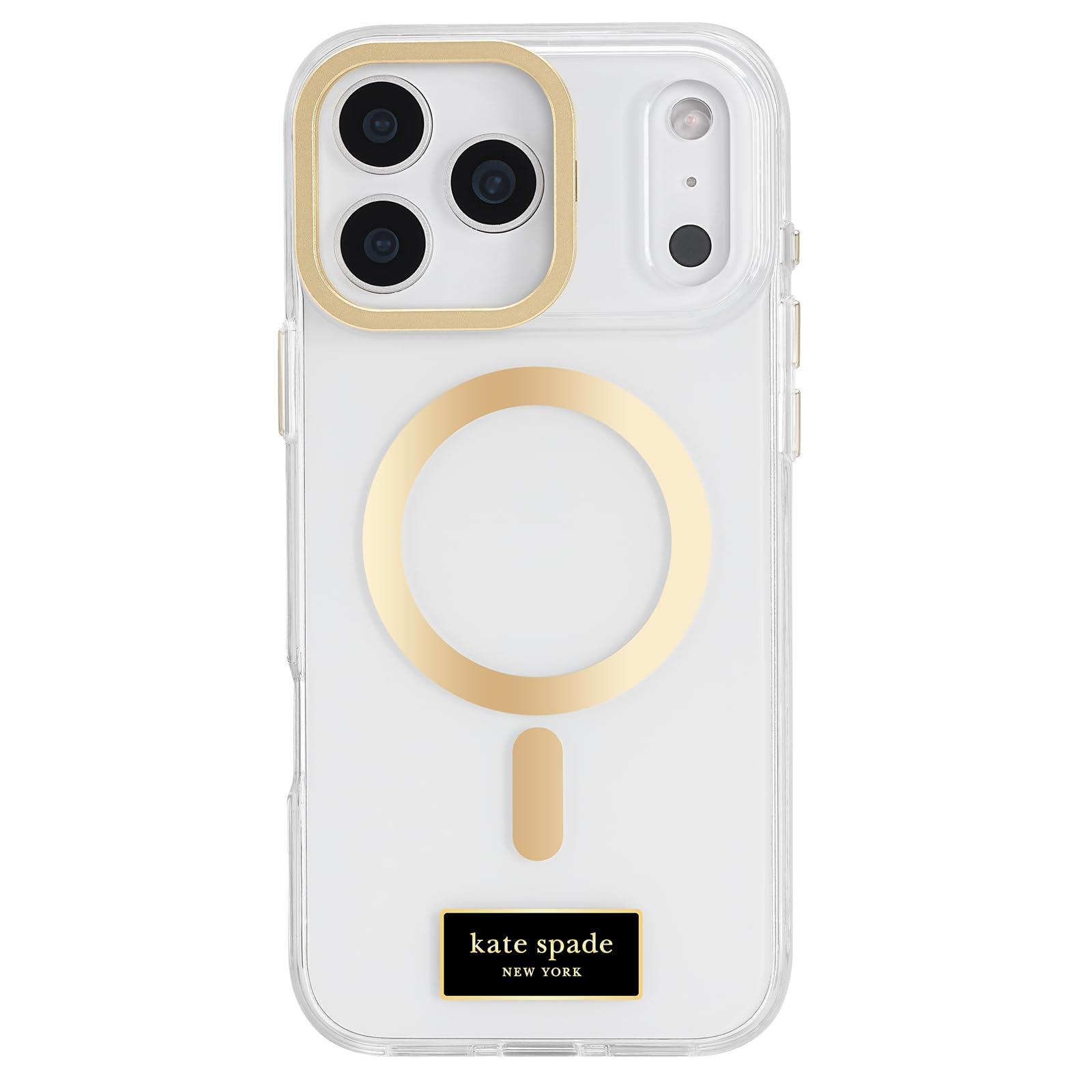 Kate Spade New York iPhone 17 Pro Max Case With Camera Stand Icon Clear MagSafe