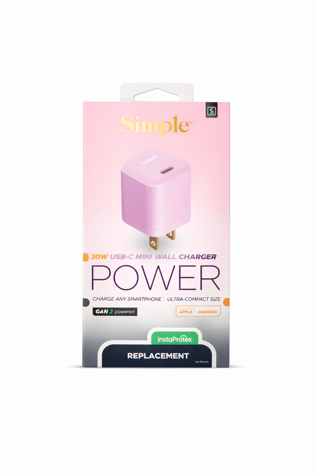 Simple 30w Charger - Pink