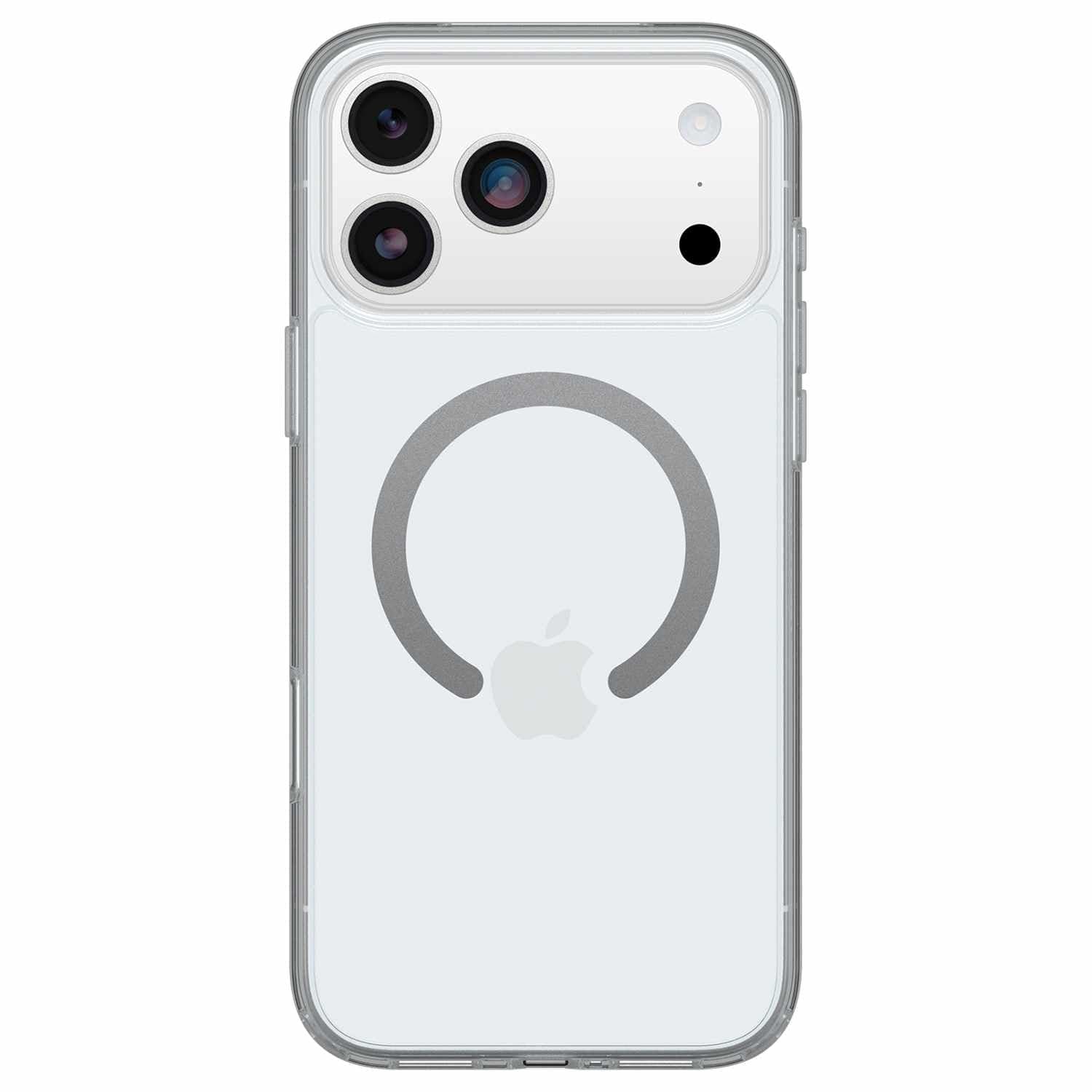 OtterBox Symmetry Clear MagSafe Case IPhone 17 Pro Max Camera Control Blue Tint
