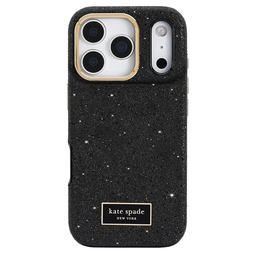 Kate Spade New York IPhone 17 Pro Case MagSafe Crystal Pave Nightfall