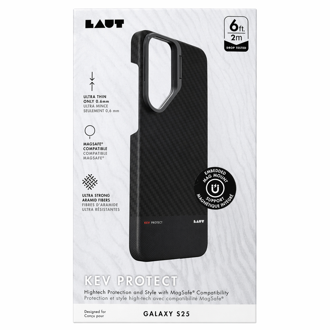 LAUT Kev Protect UltraThin MagSafe Case For Galaxy S25