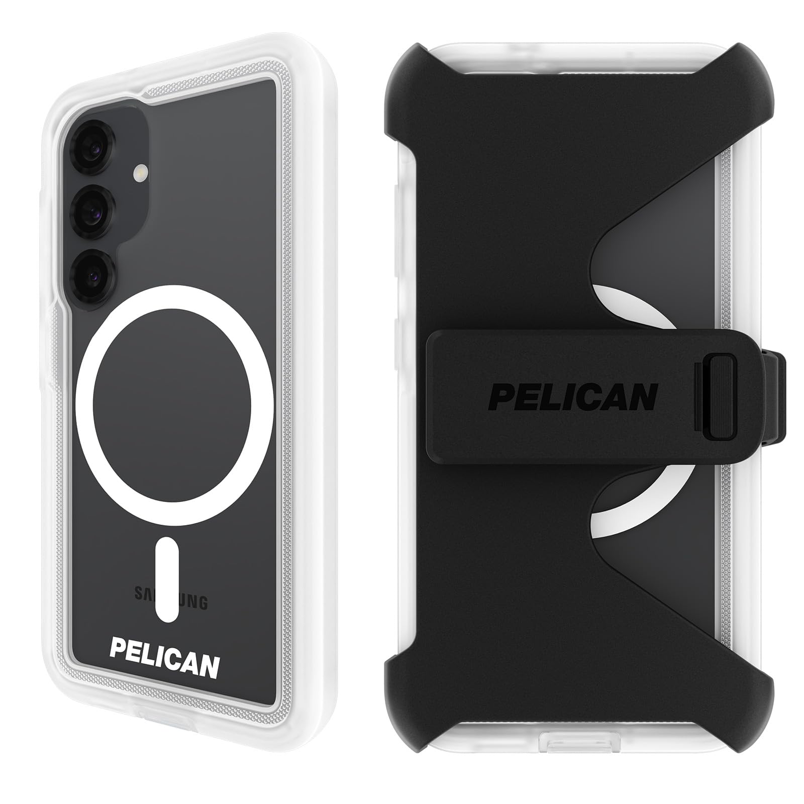 Pelican Voyager Rugged Case For Galaxy S25 6.2in Magnetic Wireless Charging