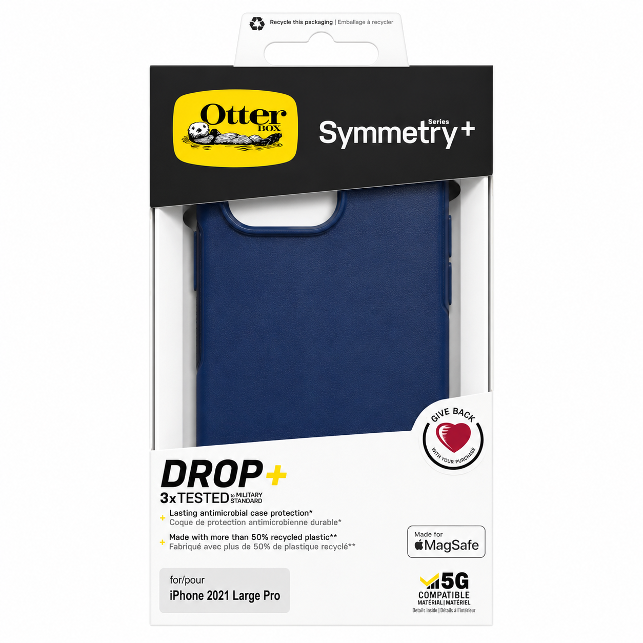 OtterBox iPhone 13 Pro Symmetry Series Plus Antimicrobial Case With MagSafe