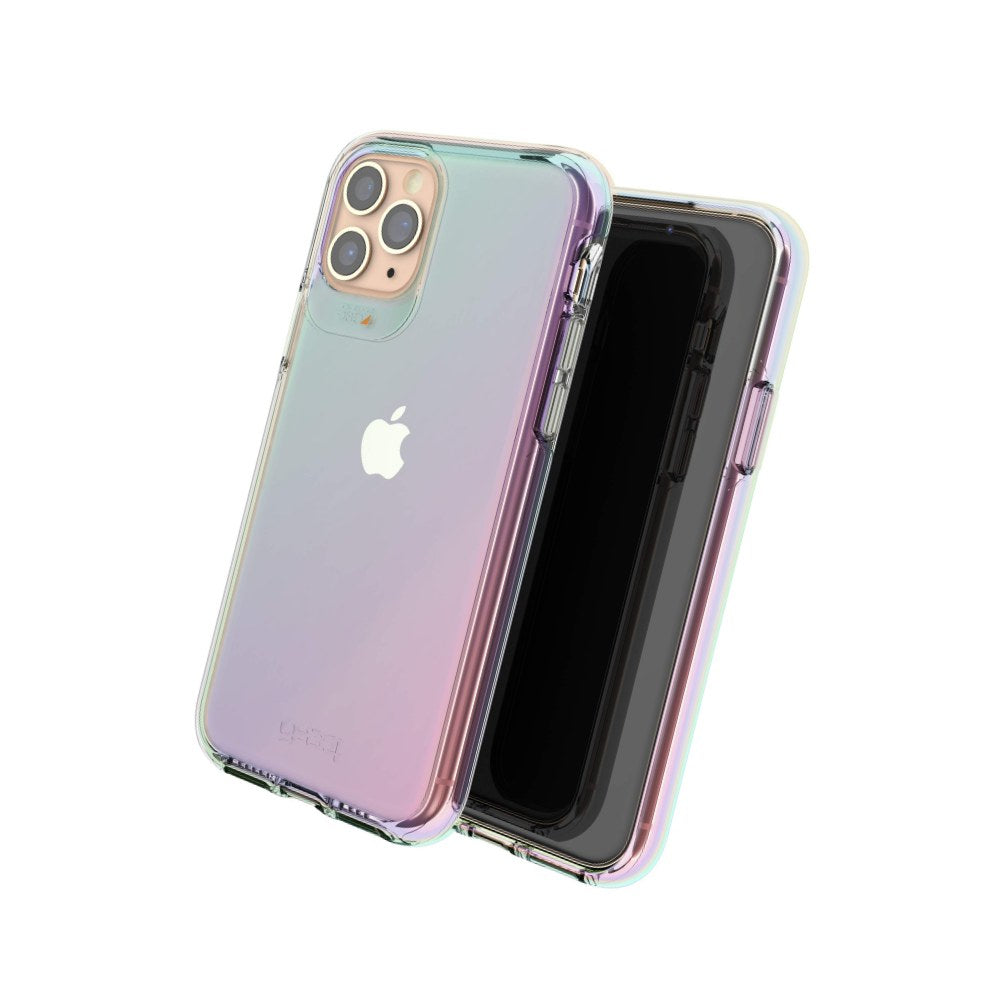 [840056100893] Gear4 Zagg Crystal Palace Iridescent Compatible With Iphone 11 Pro Case, Advanced Impact Protection With Integrated D3o Technology, Anti-Yellowing, Phone Cover – Iridescent