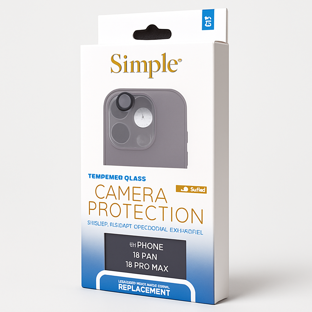 [810135814836] Simple Camera Protection For Iphone 16pro And 16pro Max (Only)