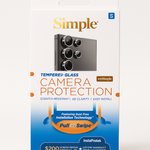 Simple Tempered Glass Camera Protector For Samsung S25 Ultra
