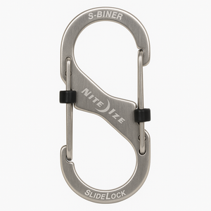 Nite Ize S-Biner SlideLock Size 4 Stainless Steel Carabiner