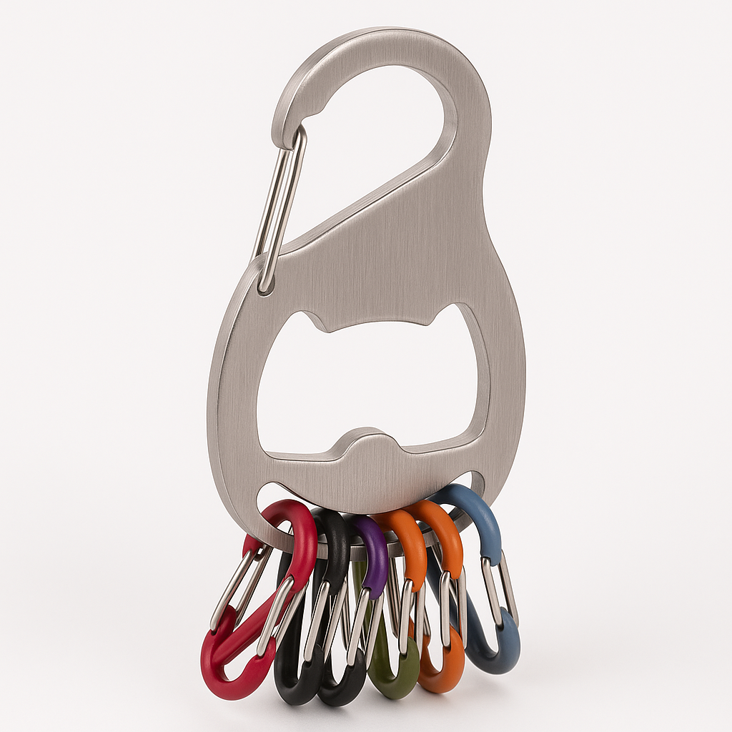 Nite Ize 3 Pack Stainless Steel Key Rack And Bottle Opener Keychain Tool