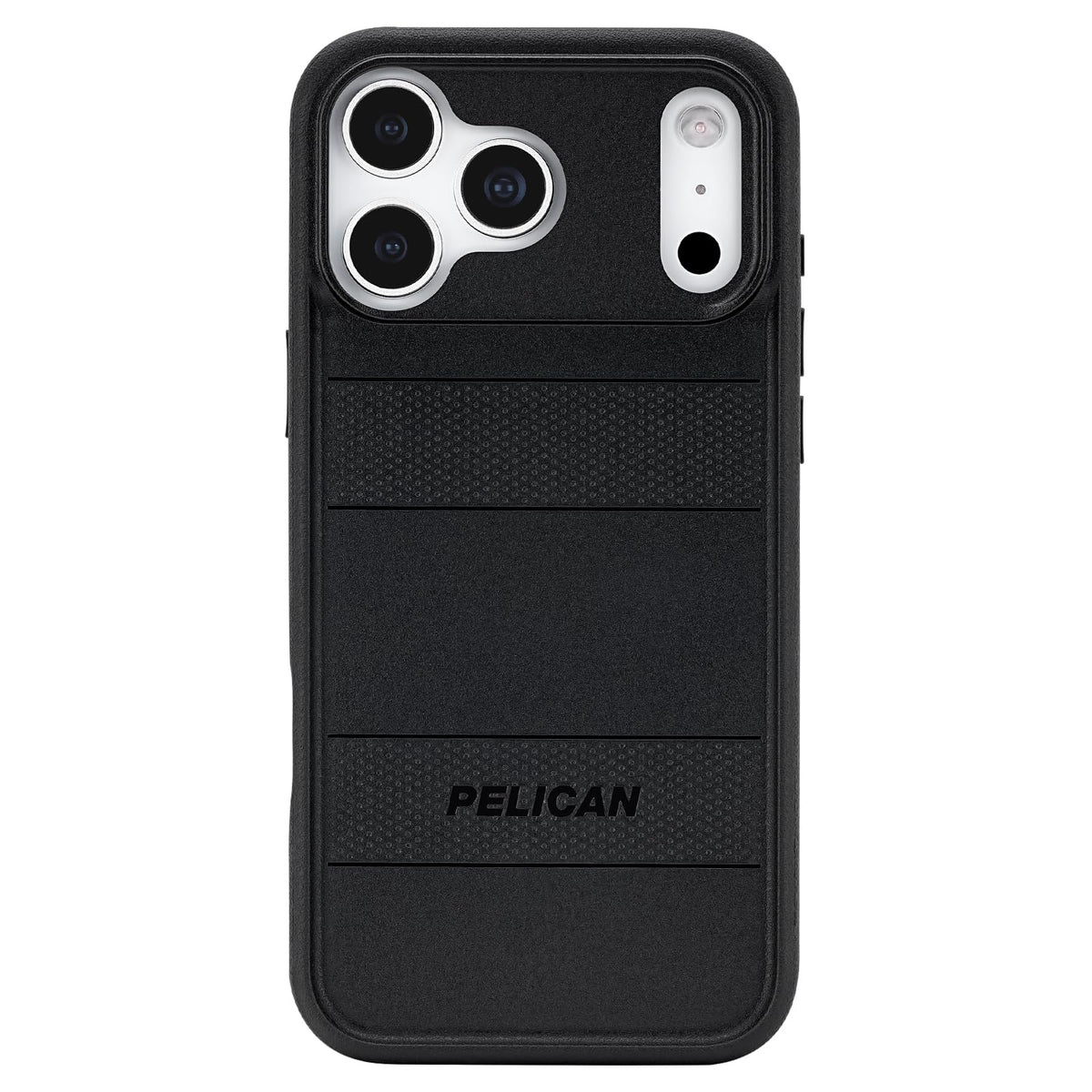[840171753011] Pelican Protector Iphone 17 Pro Max Case [Compatible With Magsafe] Rugged Magnetic Phone Case With 16ft Military-Grade Drop Protection - Heavy Duty Phone Cover For Iphone 17 Pro Max- Black