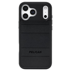 [840171753011] Pelican Protector Iphone 17 Pro Max Case [Compatible With Magsafe] Rugged Magnetic Phone Case With 16ft Military-Grade Drop Protection - Heavy Duty Phone Cover For Iphone 17 Pro Max- Black