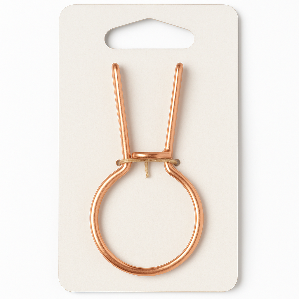 Nite Ize Squeezering Key Clip Easy Load Copper Split Ring