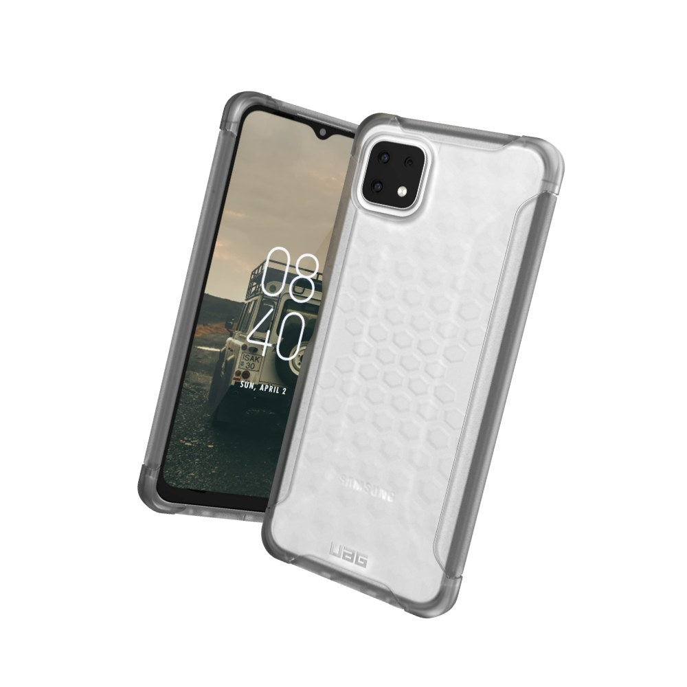 [810070361334] Urban Armor Gear Uag Designed For Samsung Galaxy A22 5g (Sm-A226b/Dsn) Case [6.6-Inch Screen] Scout Rugged Sleek Shockproof Lightweight Military Drop Tested Protective Cover, Frosted Ice