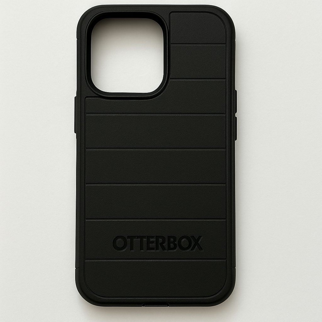 OtterBox Defender Hard Shell Case For Apple iPhone 15 Pro Max Black Cover