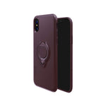 [819771022445] Skech Slim Shockproof Anti-Slip Vortex Hybrid Case For Apple Iphone Xs Max - Sangria