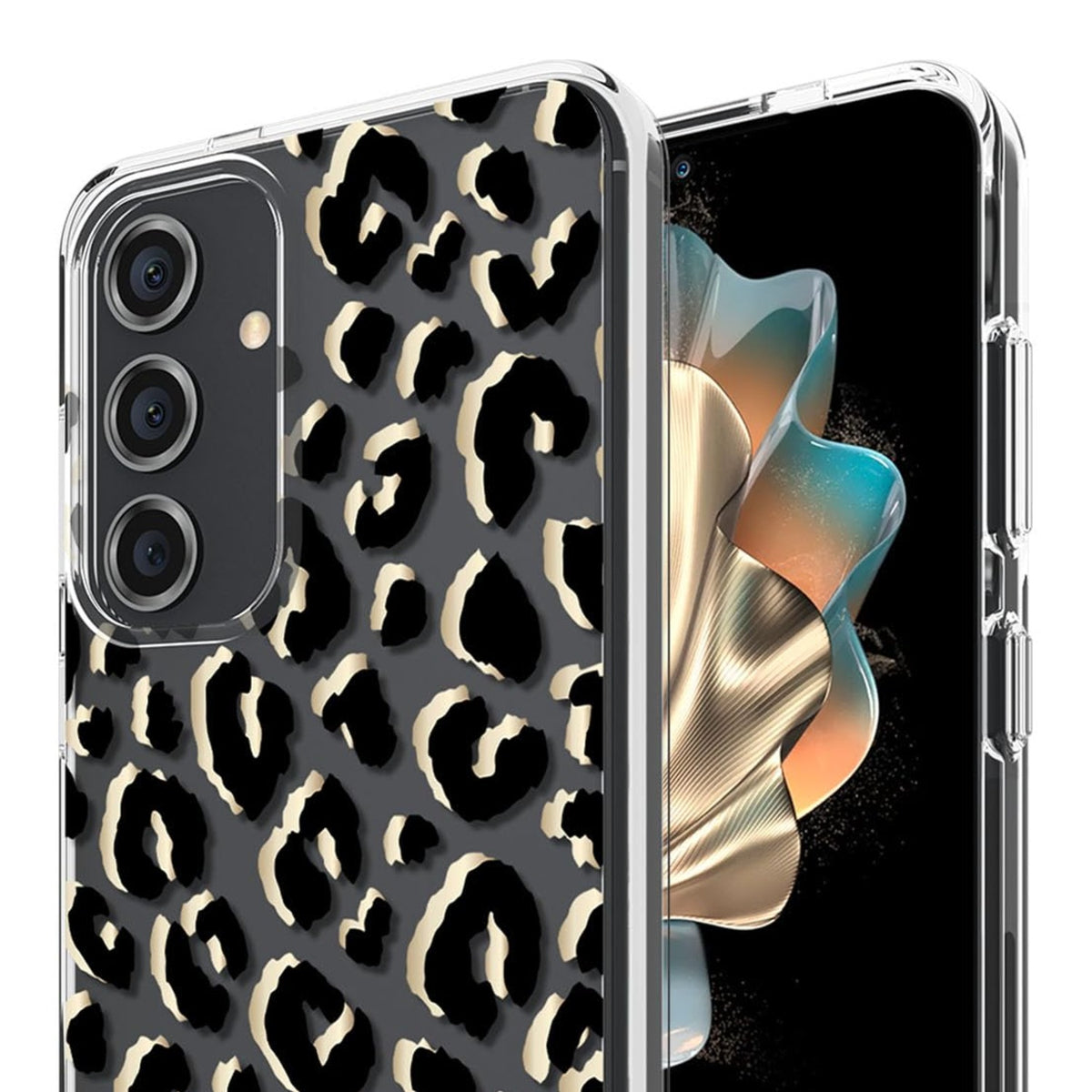 Kate Spade Samsung Galaxy S24 Wireless Charging Case City Leopard Black