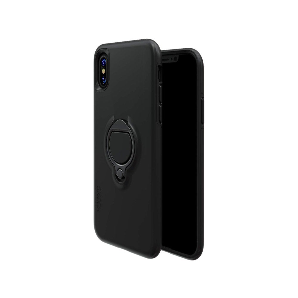 [819771021851] Skech Slim Shockproof Anti-Slip Vortex Hybrid Case For Apple Iphone Xs Max - Black