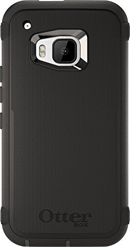 Otterbox Defender Case For Htc One M9 - Retail Packaging - Black (Black/Black)