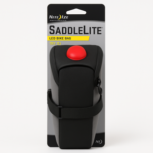 Nite Ize SaddleLite LED Cycling Bicycle Storage Bag