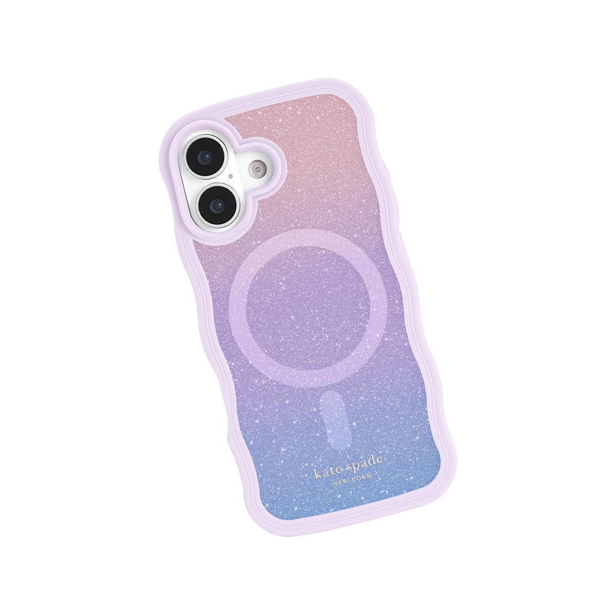 Kate Spade New York iPhone 17 Case Opal Glitter Protective Cover