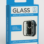 [814238027544] "Simple Protection Tempered Glass W/ Clear Pc Bumper 41mm "