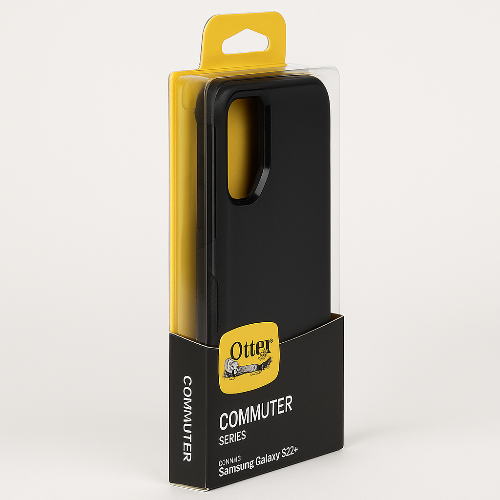 OtterBox Commuter Series Protective Hard Case For Samsung Galaxy S23 Plus Black
